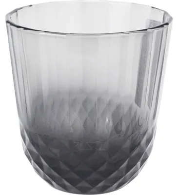 Produktbild von Trinkglas aus grauem Glas, 345 ml