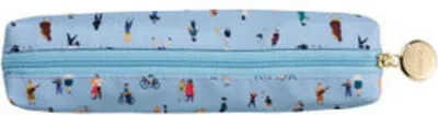 Produktbild von Stiftemäppchen Happy Life aus recyceltem Polyestergewebe, 19 x 6 x 4 cm