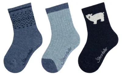 Produktbild von Sterntaler Socken 3er Pack Eisbär