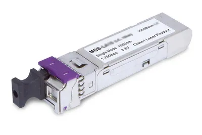 Obrázok produktu pre Planet MGB-Series MGB-LB10 - SFP (Mini-GBIC)-Transceiver-Modem - GigE - 1000Base-BX - LC Single-Modus - do 10 km - 1550 (TX)