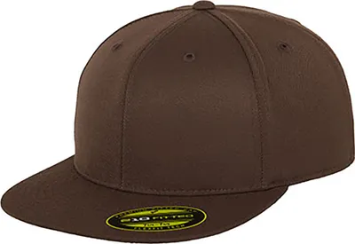 Produktbild von FLEXFIT 6210 | Premium 210 Fitted Cap / Kappe / Mütze - Farbe: Brown - Größe: L/XL (7 1/4 - 7 5/8)