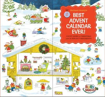 Image de Le meilleur calendrier de l'avent de Richard Scarry, jamais !