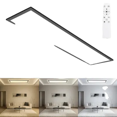 Image de Éclairage par panneau, intensité variable, télécommande, 30 W, 30 W