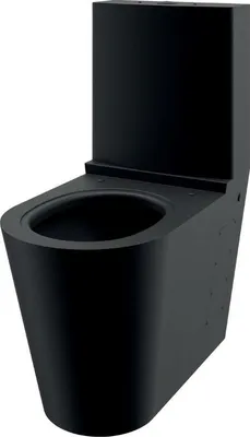 Produktbild von Delabie WC MONOBLOCO S21 mit Spülkasten Edelstahl matt schwarz