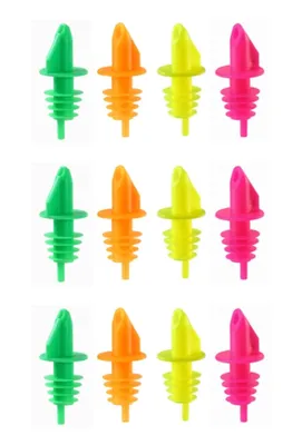 Produktbild von Ausgießer lebensmittelgeeignet 12er Pack neon