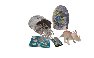 Produktbild von Simba 104344189 Glow in the Dark Dino Set im Ei, 8-fach sortiert