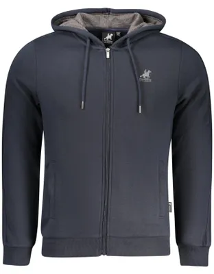 Zdjęcie produktu dla US GRAND Herren-Sweatshirt mit Reißverschluss, blau