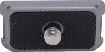 Image de Plaque de fixation rapide, vis 1/4", adaptateur magnétique QR pour appareil photo en alliage d'aluminium et silicone pour 360 Pro2 X4 X3 X2