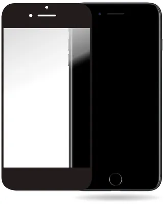 Produktbild von Mobilize Premium iPhone 6 Plus Panzerglas Gehärtetes Glas Displayschutz - Hüllenfreundlich - Schwarz