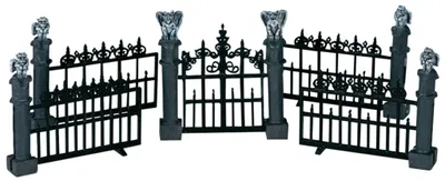 Productafbeelding van Kerstfiguur Gargoyle fence set of 5 LEMAX