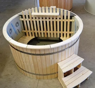 Produktbild von Outdoor-Spa Hot Tub Whirlpool Badefass Thermalwanne Erholungsbecken
