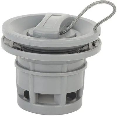 Produktbild von Doppeltes PVC Luftschraubenventil für Schwimmboot - Grau - Aufblasbarer Boot, Paddelboot, Kanu