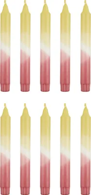 Produktbild von BUTLERS Stabkerze DIP-DYE 10er-Set