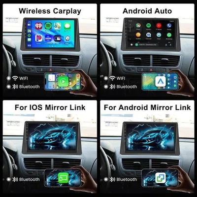 Zdjęcie produktu dla Radio Android 2G 64G do samochodów z roczników 2012-2016 / 2013-2015, wyposażone w Carplay, Android Auto, 9-calowy ekran dotykowy, GPS, Bluetooth, Wi-Fi, radio FM/RDS oraz sterowanie przy kierownicy