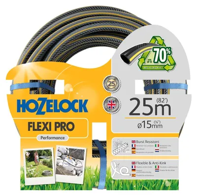 Produktbild von Gartenschlauch - Flexi Pro 25 m - verstärkter 15 mm UV-beständiger Schlauch