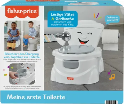 Immagine prodotto di Fisher-Price, il mio primo vasino, vasino per bambini, versione tedesca, addestramento al vasino interattivo, con musica e suoni, vasino per neonati, adatto dai 12 mesi in su. Codice prodotto: HJC38