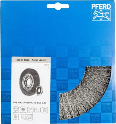 Produktbild von PFERD Rundbürste, ungezopft POS RBU 20025/AK32-2 ST 0,30