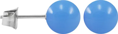 Produktbild von Ohrstecker Chirurgenstahl Neonfarben Größe - 3 mm Farbe - Hellblau