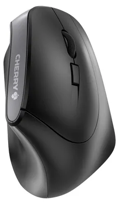 Obrázok produktu pre MW 4500: Ergonomická vertikálna myš pre pravákov, čierna. Rozmery: 120 x 90 x 76 mm. Myš určená pre pravákov