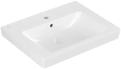 Immagine prodotto di Villeroy & Boch Subway 2.0 lavabo, pour robinetterie 3 trous, avec trop-plein, 1 trou pour robinetterie, 600x470mm, 711360R1, 711360R1