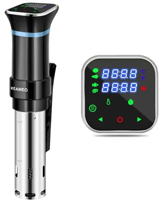 Sous-Vide-Garer 1100 W, 25–95 °C, Timer, LCD-Touchscreen, Edelstahl