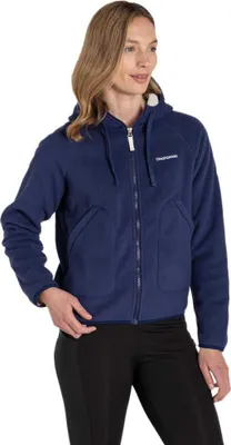 Produktbild von Craghoppers - flauschige Stretch Fleece Jacke Kapuze Grainne, blue