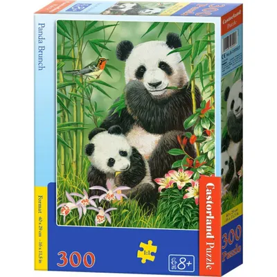 Obrázek produktu pro Puzzle 300 Panda Brunch B-030507