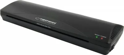 Produktbild von Esperanza EFL003 Laminiergerät Kalt-/Warmlaminator 250 mm/min Schwarz