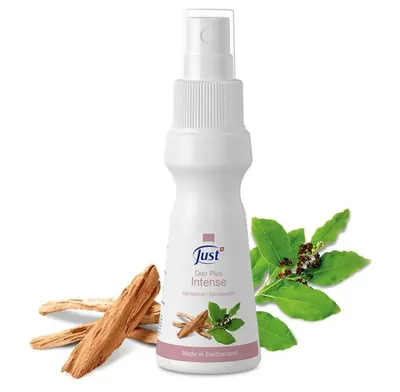 Image de Swiss Just Deo Plus Intense Sandalwood 75ml (sans aluminium)