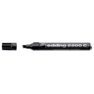 Produktbild von Edding 4-2200C 001 Permanent-Marker Meißel Schwarz 10 Stück(e)
