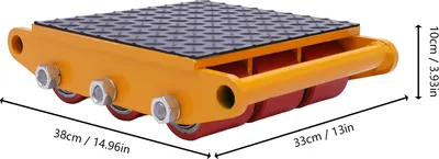Zdjęcie produktu dla wózek transportowy 15T Kółka przemysłowe 33000lbs Kółka transportowe Kółka opancerzone Rolki Kółka do dużych obciążeń Kółka transportowe