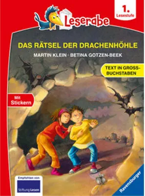 Produktbild von Das Rätsel der Drachenhöhle - Leserabe ab 1. Klasse - Erstlesebuch für Kinder ab 6 Jahren (in Großbuchstaben)