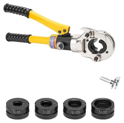 Zdjęcie produktu dla Zaciskarka hydrauliczna, ręczna obsługa, kompatybilna ze stalą nierdzewną i miedzią, do kabli o przekroju 16, 20, 25 i 32 mm