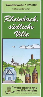 Zdjęcie produktu dla WK Rheinbach: Mapa turystyczna nr 6 Stowarzyszenia Eifelverein (mapy Stowarzyszenia Eifelverein)