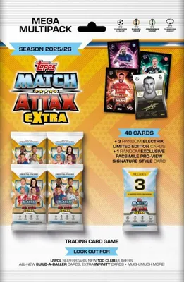 Obrázok produktu pre Match Attax Extra 2025/26 – Mega Multipack