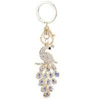 Immagine prodotto di Collana elegante, portafortuna, con perle blu