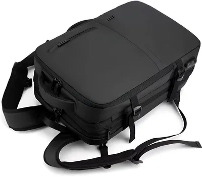 Productafbeelding van CarryQuest® - Rugzak met USB-aansluiting - waterafstotend - 45x30x11 cm - Grijs
