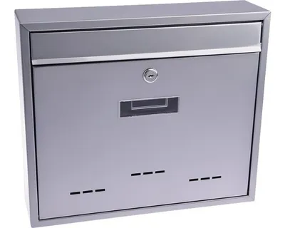 Image de boîte aux lettres RADIM V 360x310x90mm, entrée arrière, structure SHE