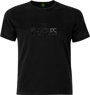 Image de The Beatles - T-shirt homme/femme unie RO1214 (XL) (Noir)