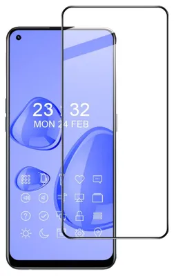 Obrázok produktu pre Pre Oppo A94 5G / 4G 2x 3D displej Full H9 Tvrdené sklo Black Armoured Protective Glass