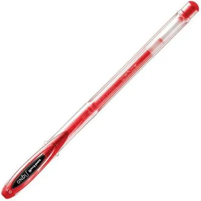 Image de Bâton liquide Uni-Ball Roller Signo Angelic Colour UM-120AC Rouge 0,45 mm (12 pièces)