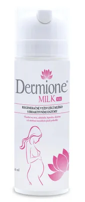 Obrázek produktu pro Dermione® MILK XXL 150 ml - Vyživující Dermione® mléko s bioaktivními enzymy. Určeno pro rozsáhlé plochy pokožky