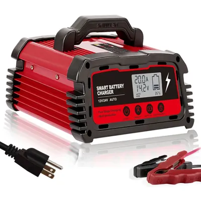 Obrázek produktu pro Inteligentní nabíječka baterií, možnost rychlého nabíjení, inteligentní technologie nabíjení, 10A nabíjení, 12V, EU