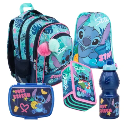 Zdjęcie produktu dla Zestaw 5-elementów Szkolnych Lilo i Stitch Stay Cool St.Majewski