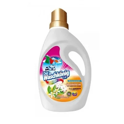 Zdjęcie produktu dla Waschkonig Ekstrakt z pomarańczy i bawełny Żel do prania kolorów, 3 l