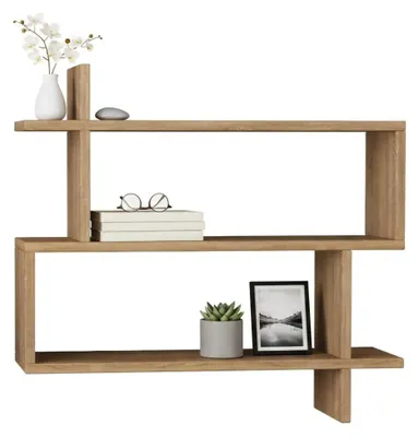 Produktbild von Regal Dpilat, Gestell, Wandregal, Mehrzweckregale, 70x22h66 cm, Eiche