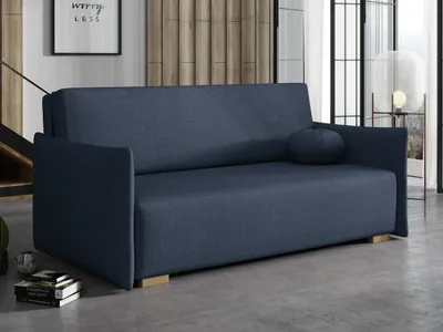 Obrázok produktu pre Dvojmiestna pohovka s úložným priestorom HUBARD 4 - modrá