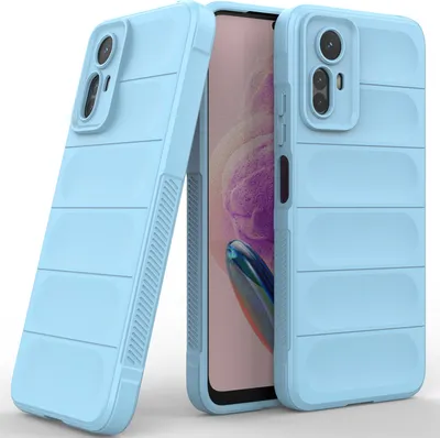 Produktbild von Handyhülle für Xiaomi Redmi Note 12S Weich TPU Silikon Stossfest Anti-rutsch Hülle Blau