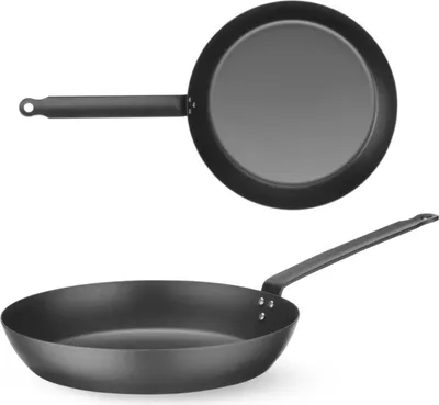 Produktbild von Bratpfanne für alle Herdarten, Kohlenstoffstahl, Durchmesser 282 mm