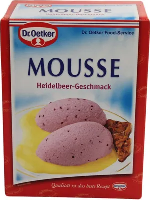 Zdjęcie produktu dla Dr. Oetker mus o smaku jagodowym 1 kg, 1 opakowanie (1 x 1 kg)
